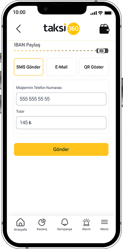 IBAN ile ödeme al